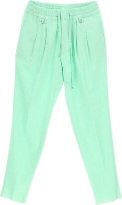 Drawstring Tapered Pants-AB