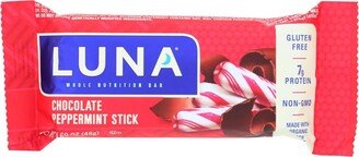 Clif Bar Luna Bar - Organic Chocolate Peppermint - Case of 15 - 1.69 oz