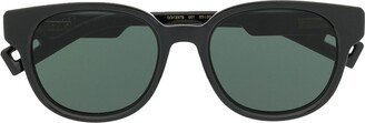 Tinted Round-Frame Sunglasses-AD