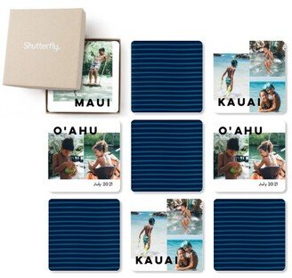 Memory Games: Travel Collage Memory Game, Glossy, White