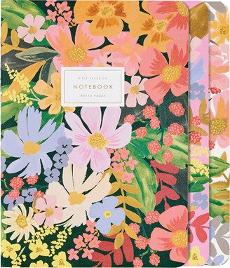 Rifle Paper Co. Marguerite Stitched Notebooks Pkg/3