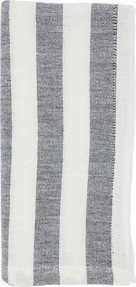 Saro Lifestyle Casual Table Napkins with Striped Design, Set of 4, 20 x 20