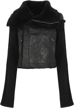 Long Sleeved Shearling Jacket