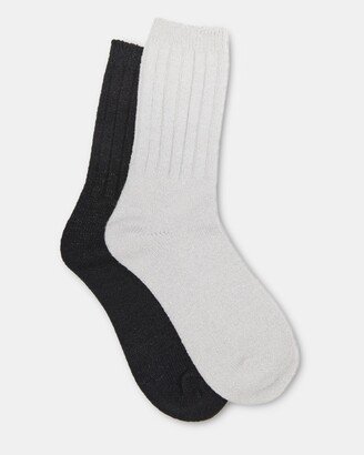 Downy Socks Grey Multi