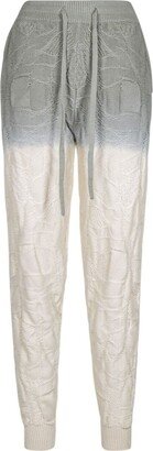 Crossover Netting gradient track pants