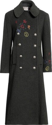 DE' HART Coat Dark Green