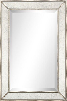 Solid Wood Frame Covered with Beveled Antique Mirror Panels - 20 x 30