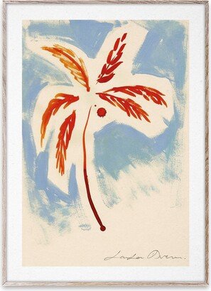 PAPER COLLECTIVE Stormy Palm - 30x40 Painting Or Print Beige