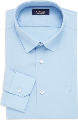 Slim Fit Logo Dress Shirt