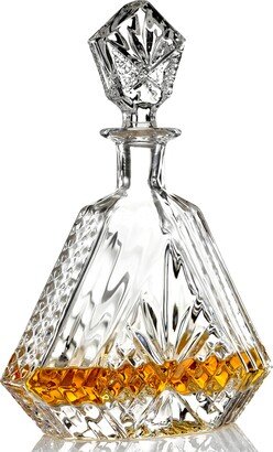 Dublin Triangular Crystal Decanter