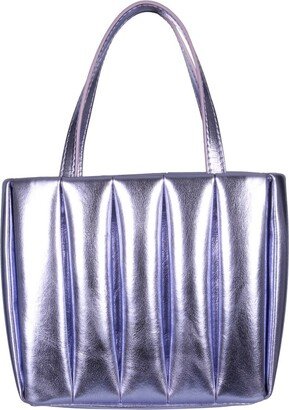 Aria Metallic Effect Tote Bag