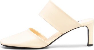 Agnellato Calfskin Slide Mules