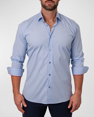 Men's Fibonacci Solid Stretch Sport Shirt