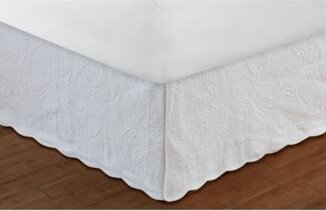 Paisley Quilted Bed Skirt