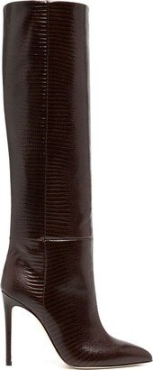 Lizard-Effect 105mm Knee Boots