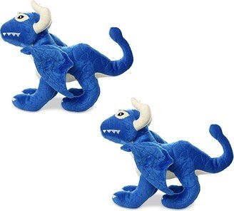 Mighty Dragon Blue, 2-Pack Dog Toys