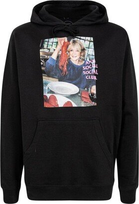 x Martha Stewart Lobster hoodie Black