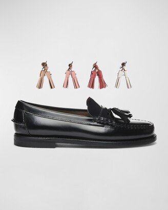 Classic Dan Leather Tassel Penny Loafers