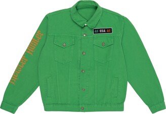 474 Co 474 X Jagermeister Green Denim Jacket