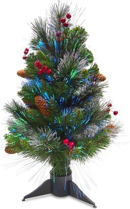 National Tree Company National Tree 20 Fiber Optic Crestwood Spruce Tree