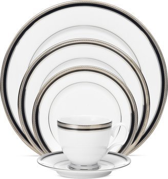 Dinnerware, Austin Platinum 5 Piece Place Setting