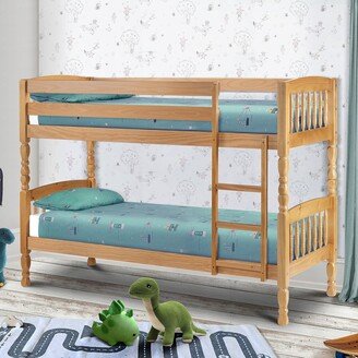 Dunelm Lincoln Pine Bunk Bed Natural