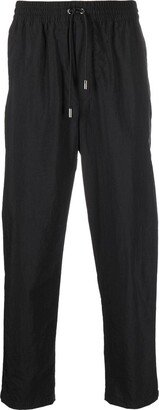 Drawstring Straight-Leg Trousers-BB