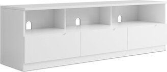 Dunelm Larson Extra Wide TV Unit White White