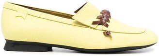 Casi Myra braid-embellished loafers