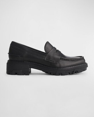 Shiloh Casual Leather Penny Loafers