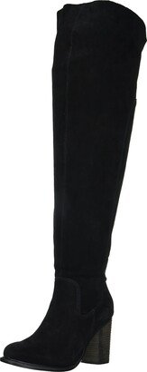 Womens Logan Over The Knee Boot Black 5.5 W