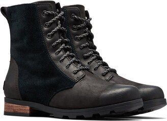 Emelie Short Lace Weatherproof Leather Boot