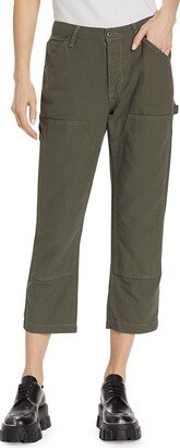 Hodges Cropped Carpenter Pants-AA