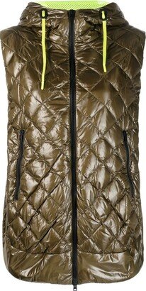 Sleeveless Quilted Padded Jacket