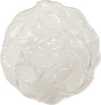 Limoni White Figural Medium Serving Bowl-AA