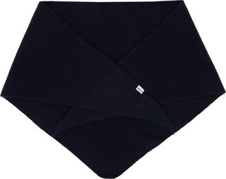 Navy Triangle Scarf