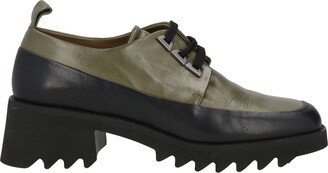 Lace-up Shoes Military Green-AC