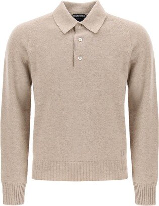 Cashmere Polo Sweater-AD