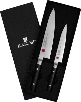 Kasumi 2 Pc. Gyuto 6 Utility & 8 Chef Knife Cutlery Set