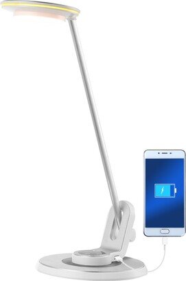 Dixon Aluminum Contemporary Minimalist Adjustable Dimmable Usb Chargning Led Task Lamp