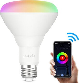 Eco4life Smart Wi-Fi Led BR30 Bulb with Color Changing & Dimmable