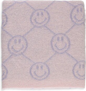 Scarf With Smiley Logo