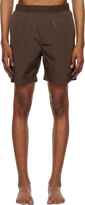 Brown Warren 1442 Swim Shorts