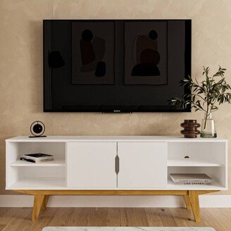 Sedona TV Stand for TVs up to 58 White - Boahaus