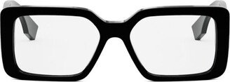 Fendi Eyewear Rectangular Frame Glasses