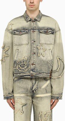 Untitled Artworks™ washed denim jacket