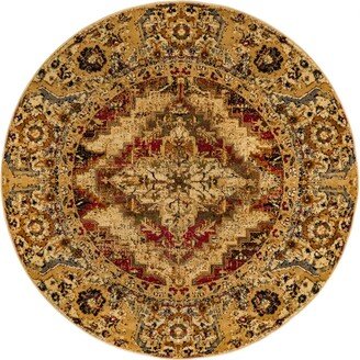 Bayshore Home Titan TTN04 5'3 x 5'3 Round Area Rug