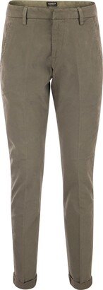 Gaubert - Slim-fit Gabardine Trousers-AT