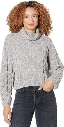 Braided Chenille Able Turtleneck Sweater in Tonight Only (Tonight Only) Women's Clothing