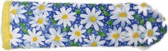 Blue & Yellow Daisy Cast Iron Skillet Potholder Handle Cover